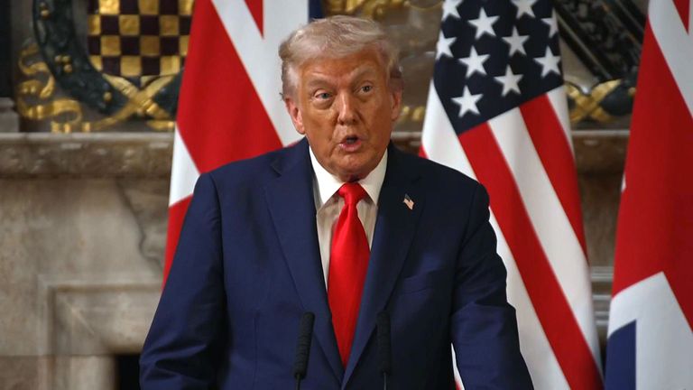 Donald Trump představí obvinění jako součást imigračního zákroku