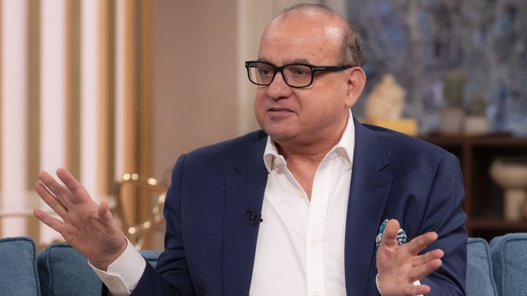 Touker Suleyman. Pic: Ken McKay/ITV/Shutterstock