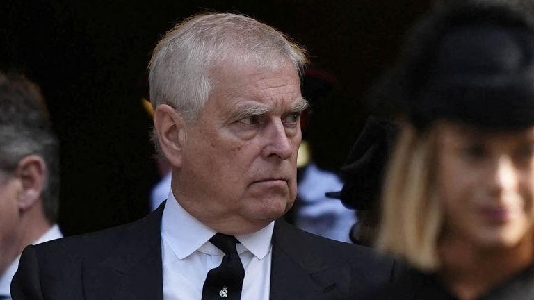 Princ Andrew. Pic: Reuters