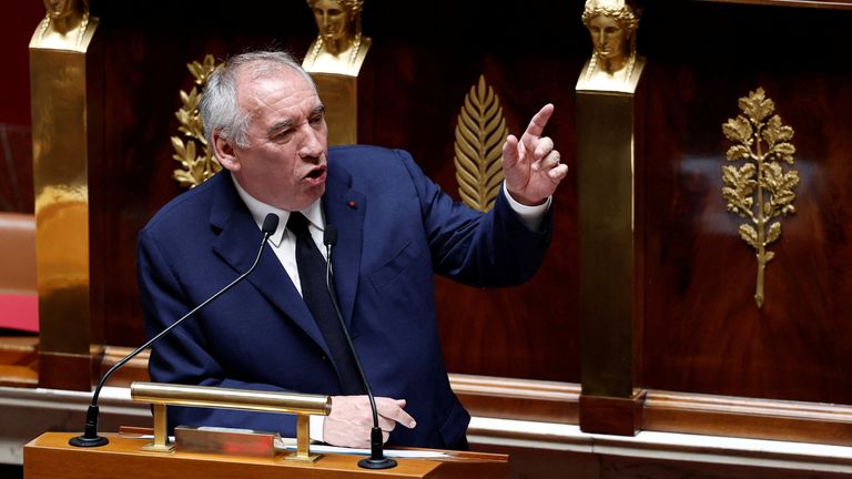 Francois Bayrou. Pic: Reuters