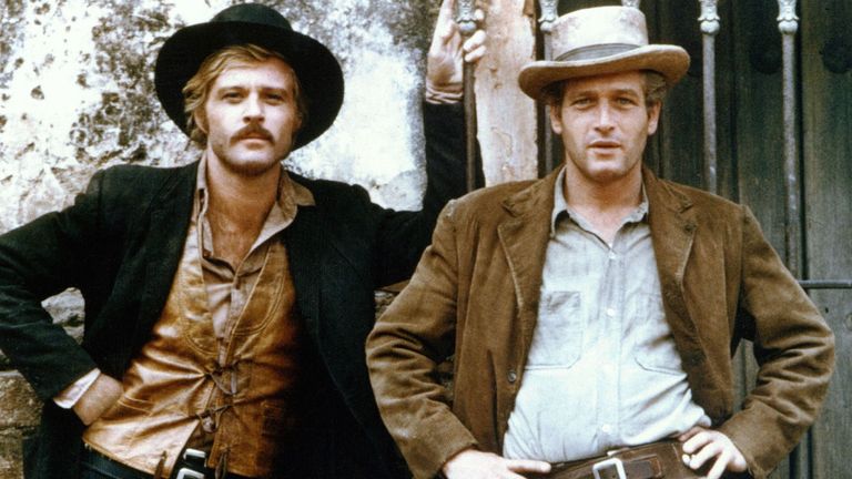Robert Redford a Paul Newman v Butch Cassidy a Sundance Kid. Obrázek: Tha/Shutterstock