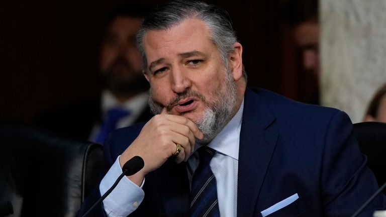 Senátor Ted Cruz. Pic: Ap