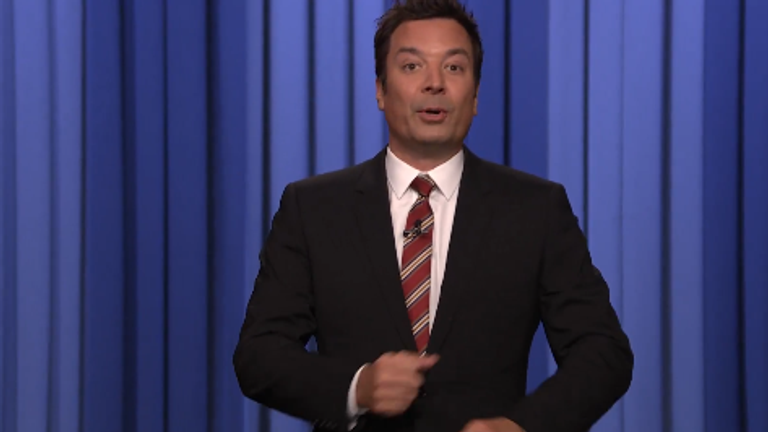 Jimmy Fallon ve čtvrtek dnes večer. Pic: The Tonight Show x