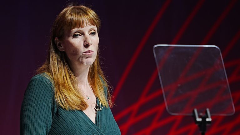 Místopředseda vlády Angela Raynerová. Pic: Pa