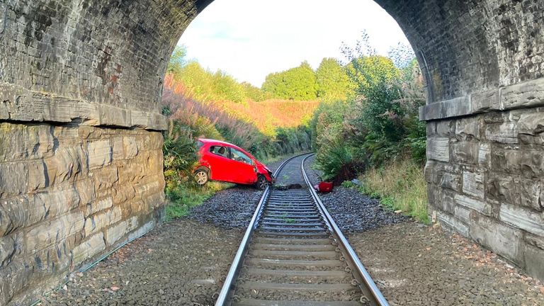 PIC: Network Rail Scotland/PA