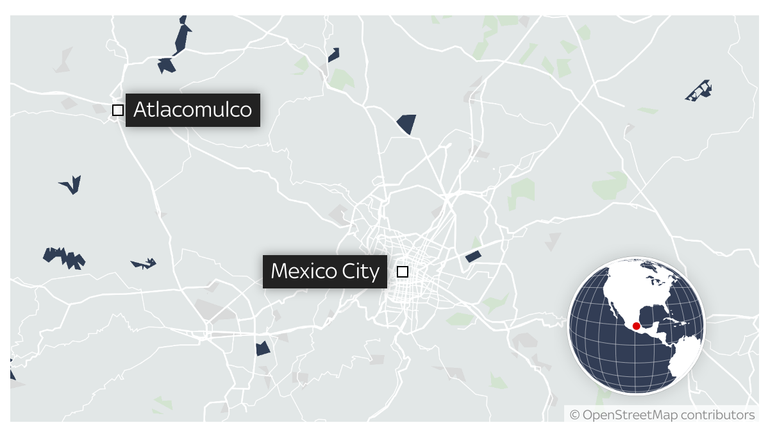 Atlacomulco je město asi 80 mil (130 km) severozápadně od Mexico City