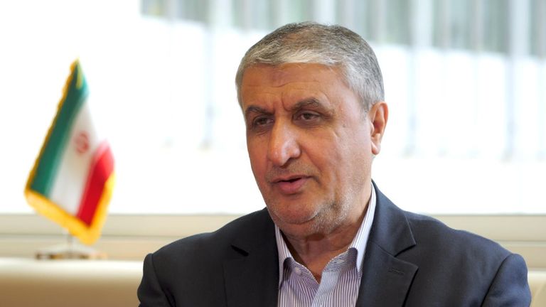 Mohammad Eslami, vedoucí organizace atomové energie v Íránu