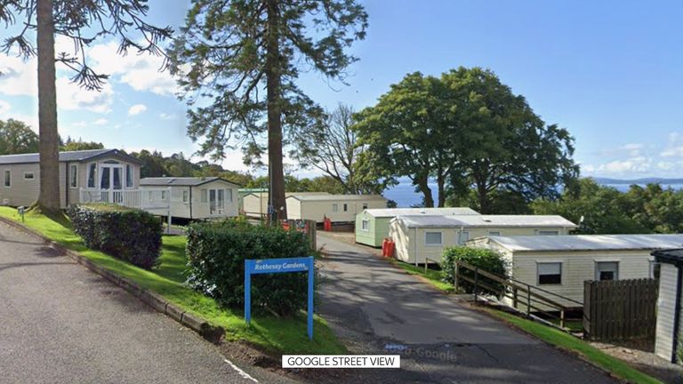 Rothesay Gardens ve Wemyss Bay Holiday Park