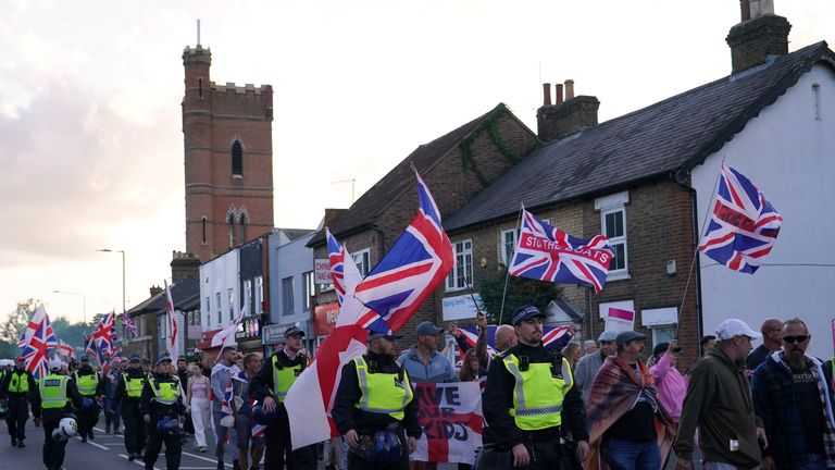 Bell Hotel byl během léta místem protestů. Pic: Ap