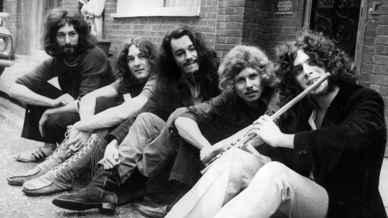 Richard Davies, Roger Hodgson, Richard Palmer, Robert Millar a David Winthrop. Pic: Pa