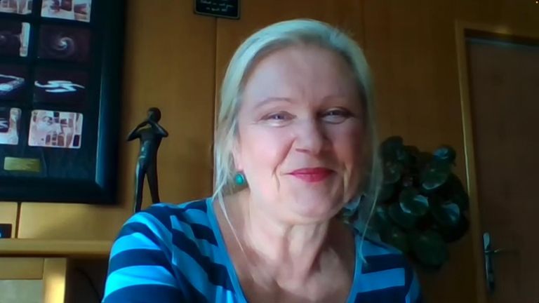 Natalija Gorscak, prezident RTV Slovinsko, pevně podpořil izraelský bojkot