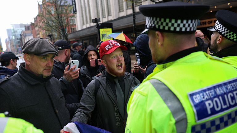 Protiopatření v Manchesteru. Pic: Reuters