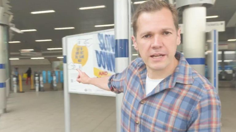 Pan Jenrick často natáčí videa sociálních médií o otázkách, jako je vyhýbání se jídlu a vrh. Pic: Robert Jenrick
