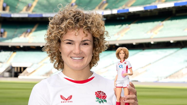 Kildunne se svou panenkou Barbie