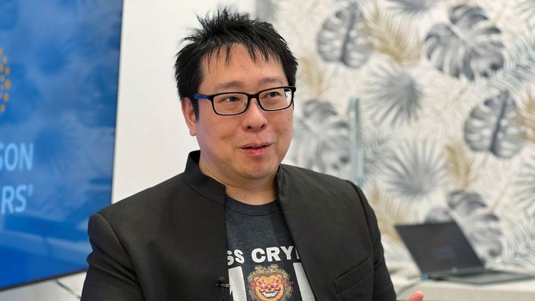 Samson Mow je vokální bitcoinový podporovatel. Pic: Reuters