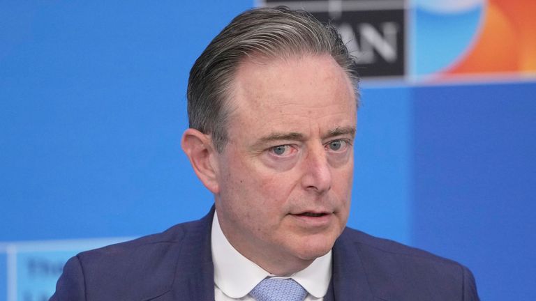 Belgický premiér Bart de Wever