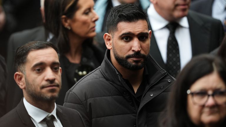 Bývalý boxer Amir Khan. Pic: Pa