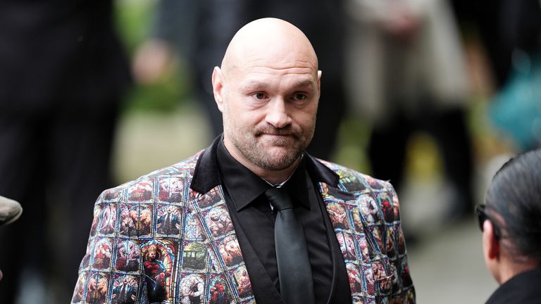 Tyson Fury. Pic: Pa