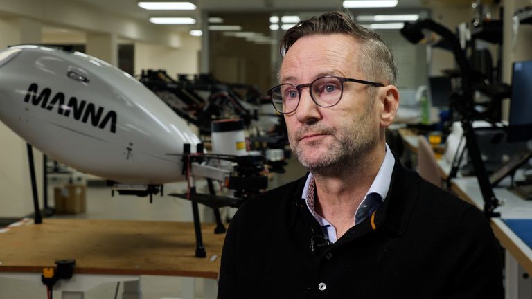 Generální ředitel Manna Aero Bobby Healy doufá, že se rozšíří do Velké Británie