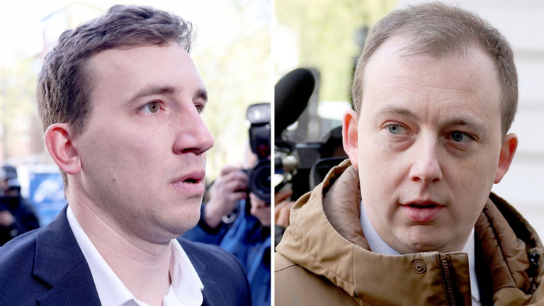 Christopher Cash (vlevo) a Christopher Berry nechali obvinění proti nim v září klesly. Fotky: Reuters